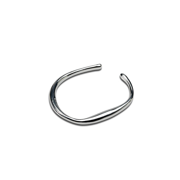 Bangle made of solid 925 sterling silver (BR-391)