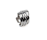Irregular geometric ring, two rings in one!
