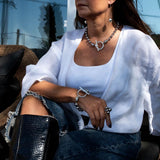 Sterling Plated Ball Chain Set