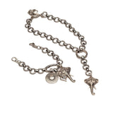 Silver Elephant Chain Set