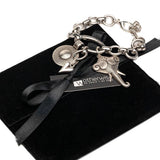 Silver Elephant Chain Set
