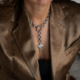Elephant Head Pendant Necklace & Bracelet Jewelry Set