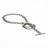 Chunky Silver Chain Set