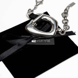 Chunky Silver Chain Set