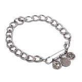 Silver Safety Pin Choker