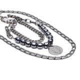 Hematite Choker Chain Set