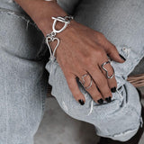 Chunky Heart Statement Set