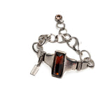 Red Crystal Statement Set