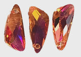 Red Crystal Statement Set