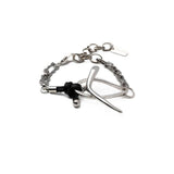 Edgy Chic Bold Abstract Jewelry Set (Necklace, Bracelet & Ring)