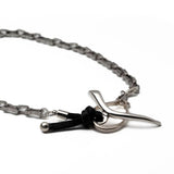 Edgy Chic Bold Abstract Jewelry Set (Necklace, Bracelet & Ring)