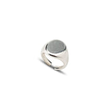 Chevalier rings, silver chunky signet rings, bold minimal rings, unisex edgy rings