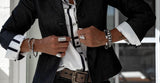 Silver-Plated Jeans Cuff
