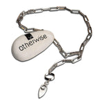 Silver Link Pendant Necklace