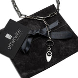 Silver Link Pendant Necklace
