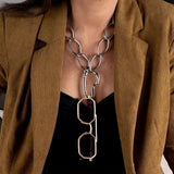Chain necklace for glasses with heart buckle, sunglasses holder,