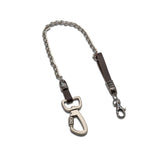 Leather Wallet Chain Necklace