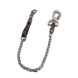 Leather Wallet Chain Necklace
