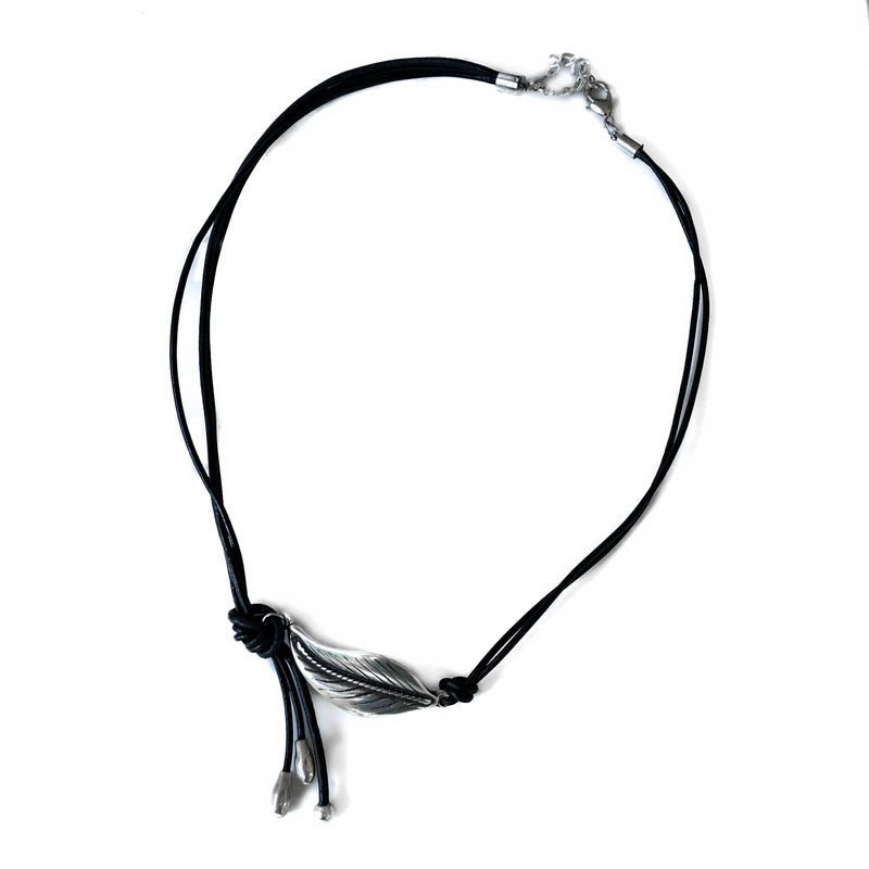 Leaf-shaped necklace (NC-1167)