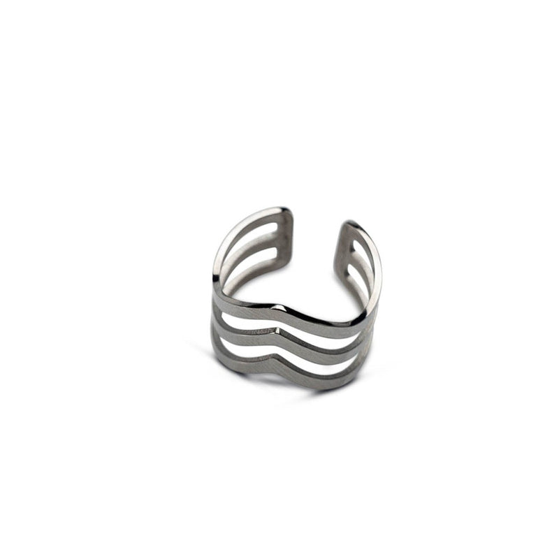 Stainless steel  boho ring  (R-2065)
