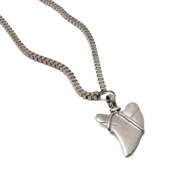 Sharp triple layered stainless steel necklaces (NC-1193, NC-1194, NC-1195)