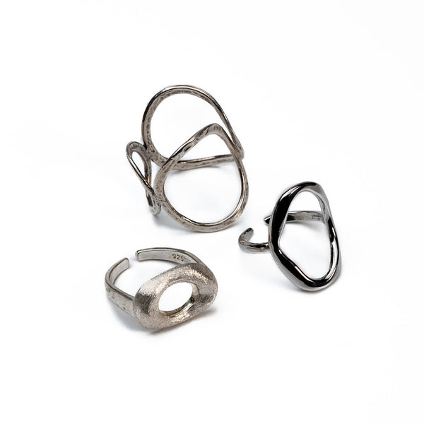 Irregular circle rings (R-2087) (R-2088)