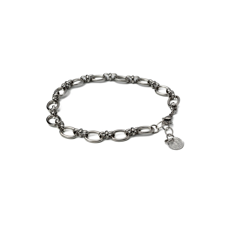 Stainless steel thick chain anklet/bracelet (BR-383)