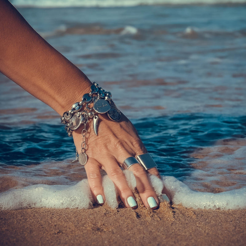 Chunky anchor chain bracelet (BR-412)