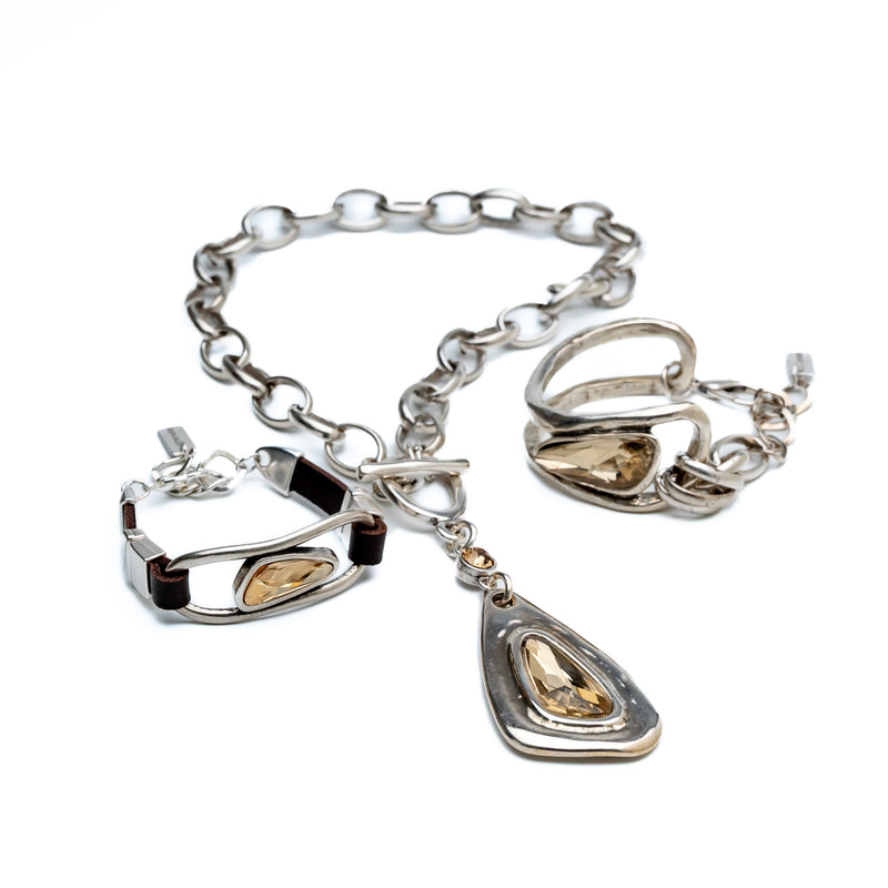 Crystal necklace (NC-1212)