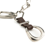 Unique edgy choker with large buckle