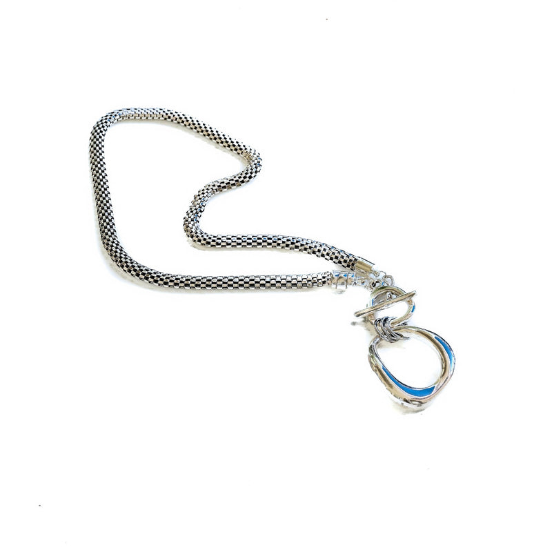 Rock on statement necklace, Unode50 style necklace, Edgy choker