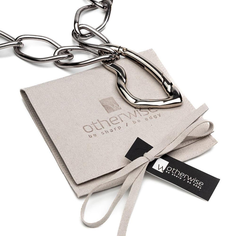 Chain necklace for glasses with heart buckle, Sunglasses holder,