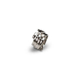 Irregular geometric ring, two rings in one!