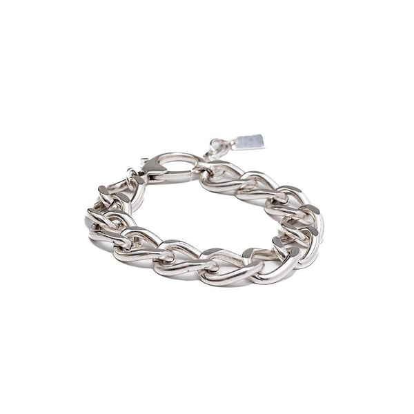 Edgy Chunky Chain Anklet, Silver cuban link anklet, Heavy adjustable anklet