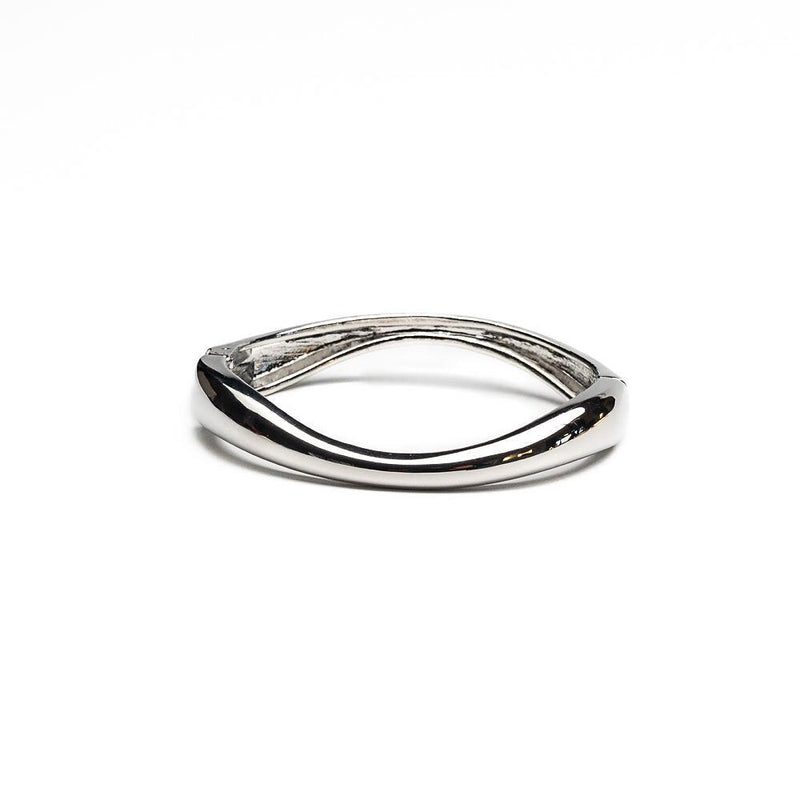 Chunky metal cuff bangles in gold or silver worn separately or stacked for a statement look! Layered bangles, Wide Stack Bracelets