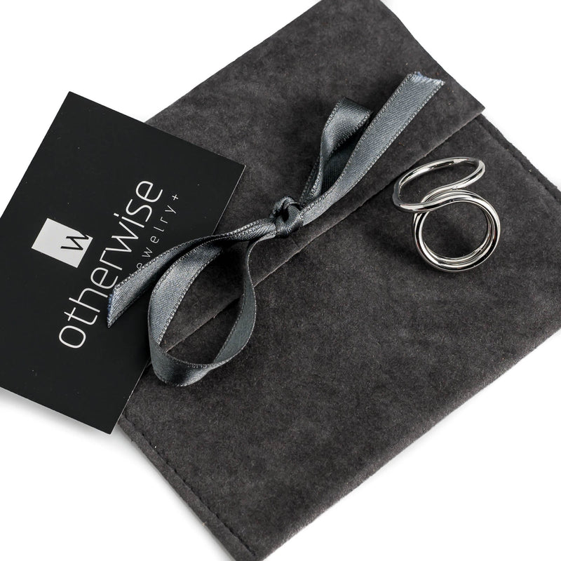 Irregular shaped funky ring