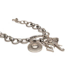 Silver Elephant Chain Set