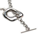 Chunky Silver Chain Set