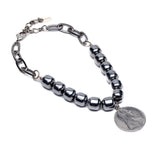 Hematite Choker Chain Set