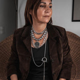 Hematite Choker Chain Set