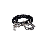 Black Chain Shackle Bracelet