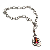 Red Crystal Statement Set