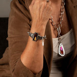 Red Crystal Statement Set