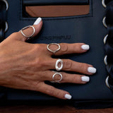 Adjustable Geometric Circle Rings