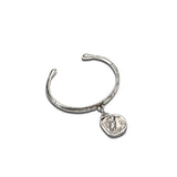 Silver Greek Coin Bangle