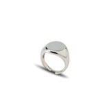 Chevalier rings, silver chunky signet rings, bold minimal rings, unisex edgy rings