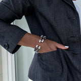 Silver-Plated Jeans Cuff