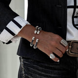 Silver-Plated Jeans Cuff