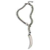 Shell Pearl Tooth Choker