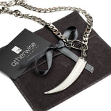 Shell Pearl Tooth Choker
